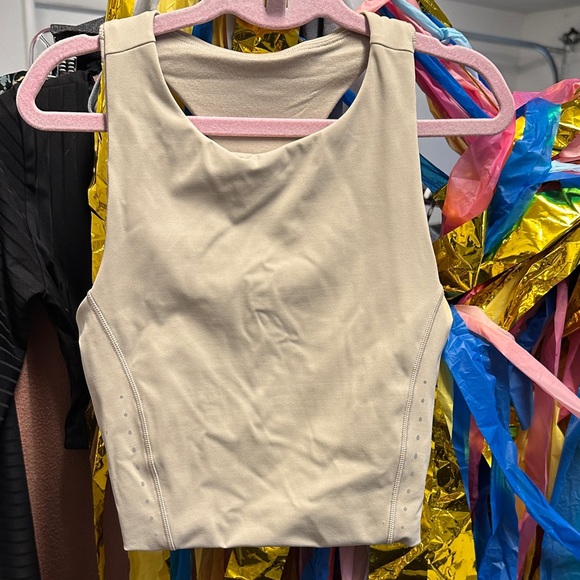 lululemon athletica Beige Tank Top - Picture 1 of 5